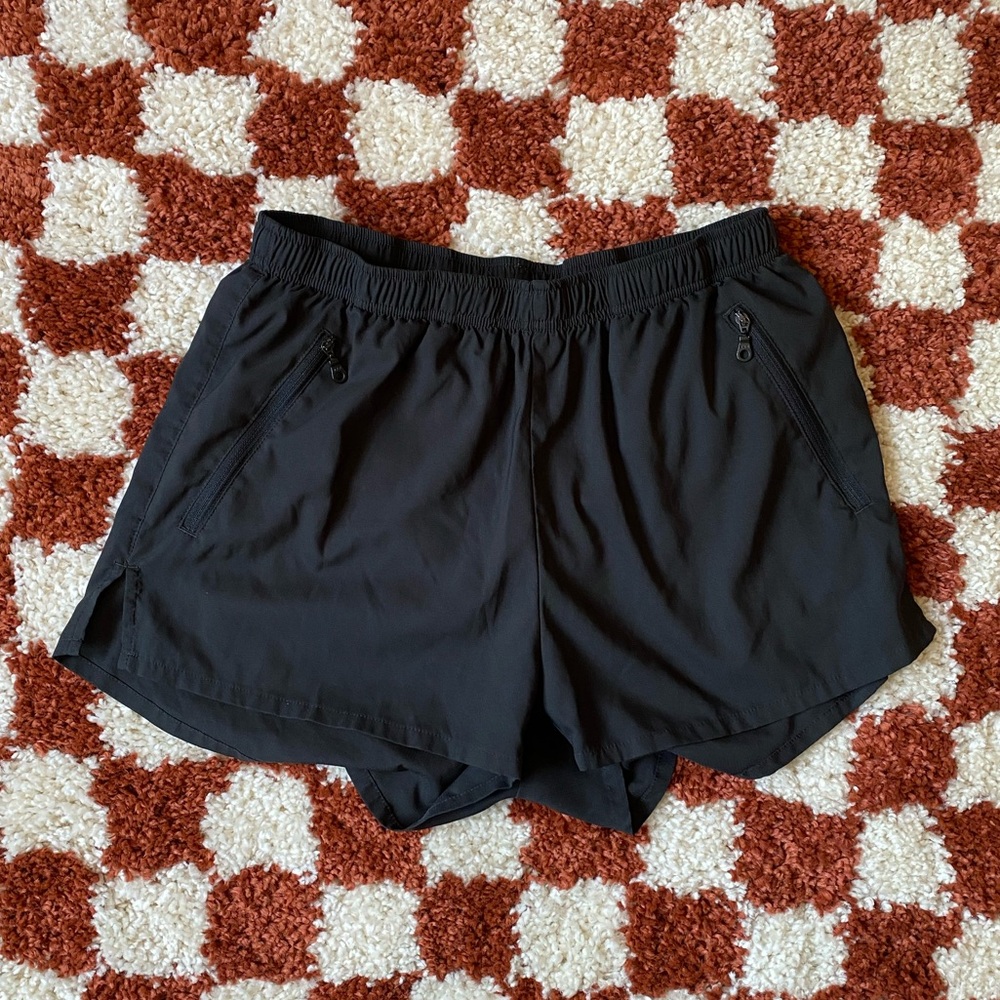 Girlfriend Collective Black Gazelle Short | size S